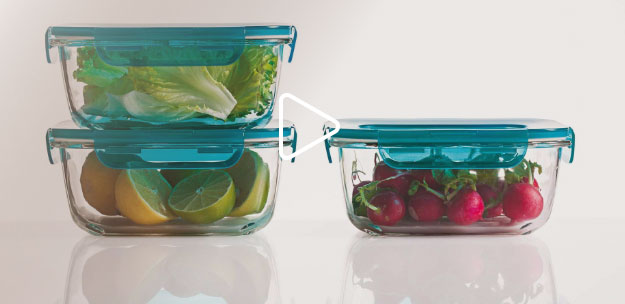 Posuda od vatrostalnog stakla Frigoverre Evolution 14x18cm  389110 - dodatni pogled