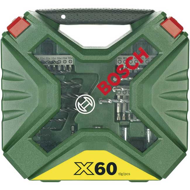 Bosch 60-delni X-Line Classic set burgija i bitova 2607010611 - dodatni pogled