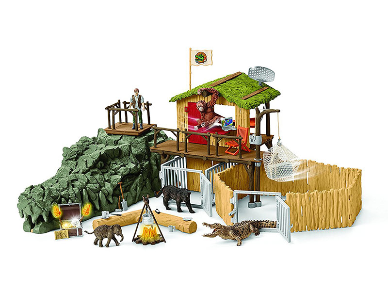 Schleich Figure - Istraživačka stanica u divljini 42350 - dodatni pogled