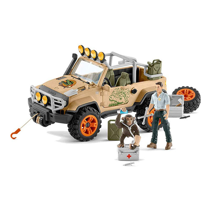 Schleich Figure - Istraživački terenac i rendžer 42410 - dodatni pogled