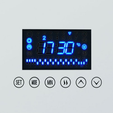 Bauer radijator IR-800 IC bela, 850 W - dodatni pogled