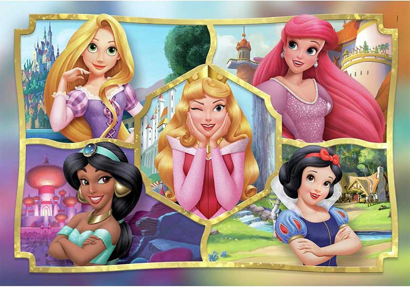 Puzzle slagalice za decu 104 dela Disney Princess Clementoni 25057 - dodatni pogled