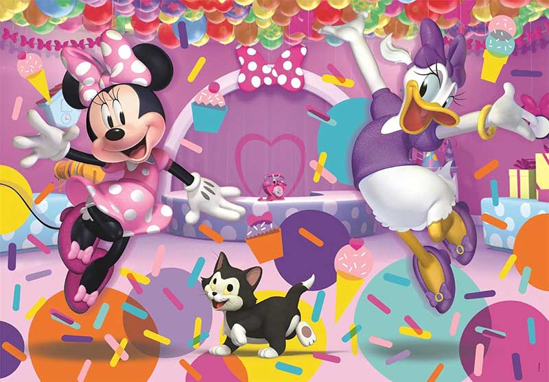 Puzzle slagalice za decu 104 dela Disney Minnie And Friends Clementoni 25054 - dodatni pogled