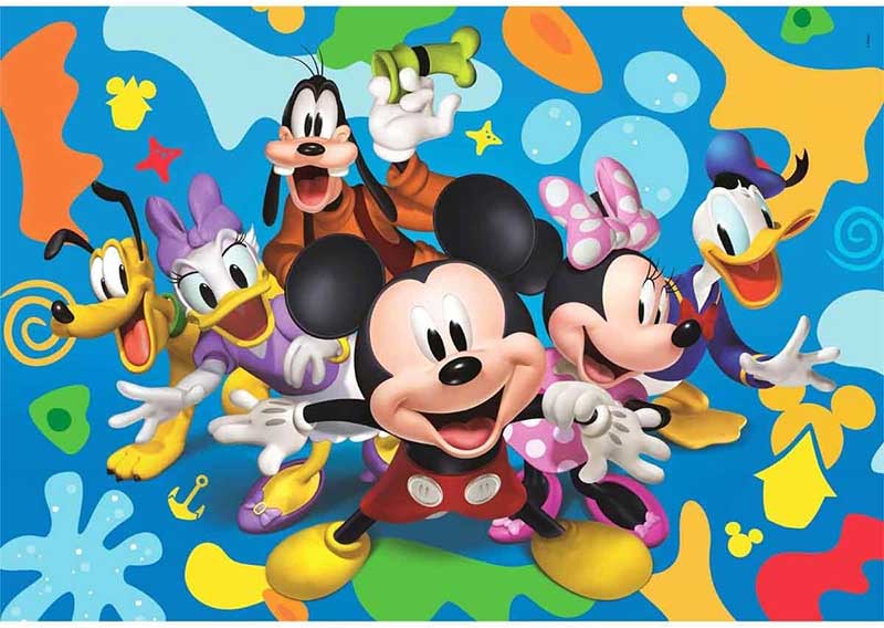 Puzzle slagalice za decu 104 dela Disney Mickey And Friends Clementoni 25053 - dodatni pogled