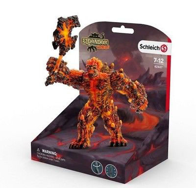 Schleich Figure Eldrador - Lava golem sa oružjem 42447 - dodatni pogled