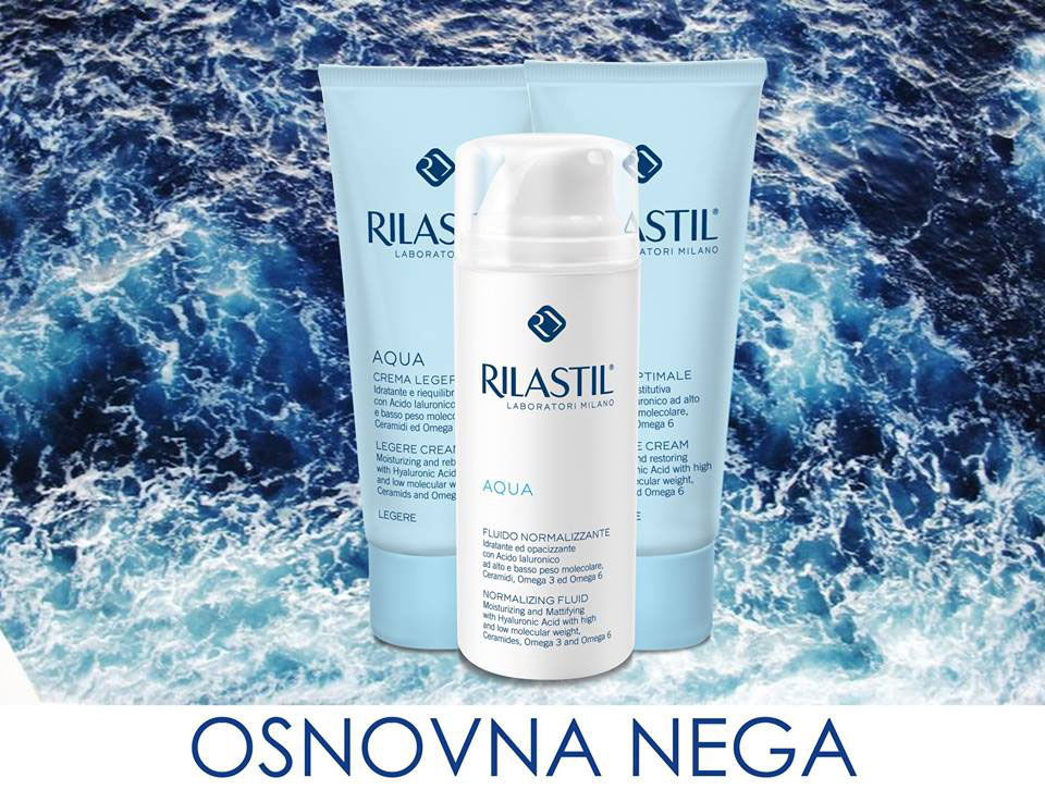 Rilastil Aqua fluid za normalizaciju kože 50ml - dodatni pogled