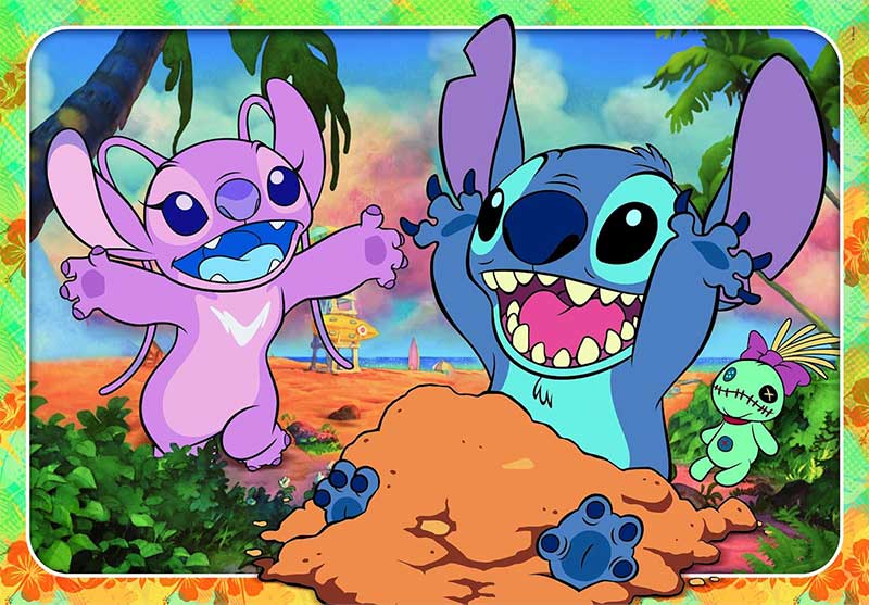 Puzzle slagalice za decu 60 maxi delova Disney Stitch Clementoni 26596 - dodatni pogled
