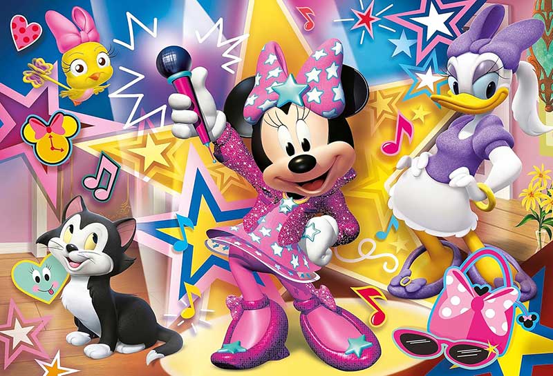 Puzzle slagalice za decu 60 maxi delova Disney Minnie Happy Helpers Clementoni 26443 - dodatni pogled