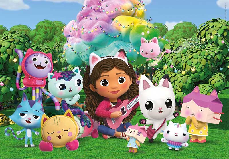 Puzzle slagalice za decu 24 maxi dela Gabbys Dollhouse Clementoni 28520 - dodatni pogled