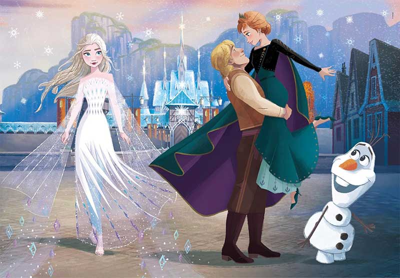 Puzzle slagalice za decu 24 maxi dela Disney Frozen Clementoni 24242 - dodatni pogled