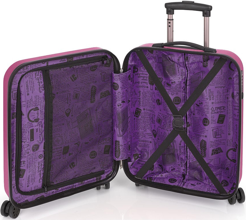 Kabinski ABS kofer sa 4 točka Gabol Paradise 103522-21 - dodatni pogled