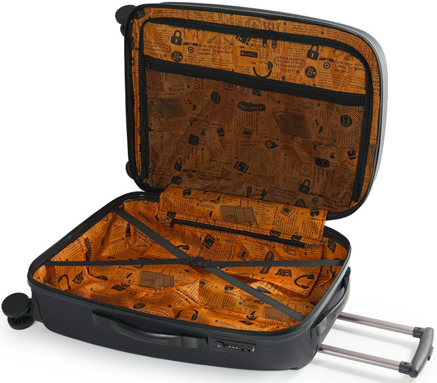 Srednji putni ABS kofer sa 4 točka Gabol Paradise 103546-01 - dodatni pogled