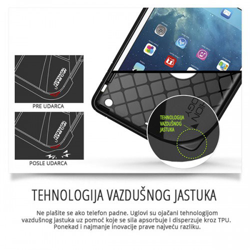 iPad mini ToughArmor Satin silver - korice za tablet - dodatni pogled