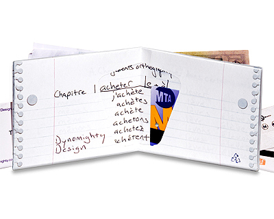 DynoMighty Neuništivi novčanik - 3-Ring-Binder-Mighty-Wallet™  DY-407 - dodatni pogled