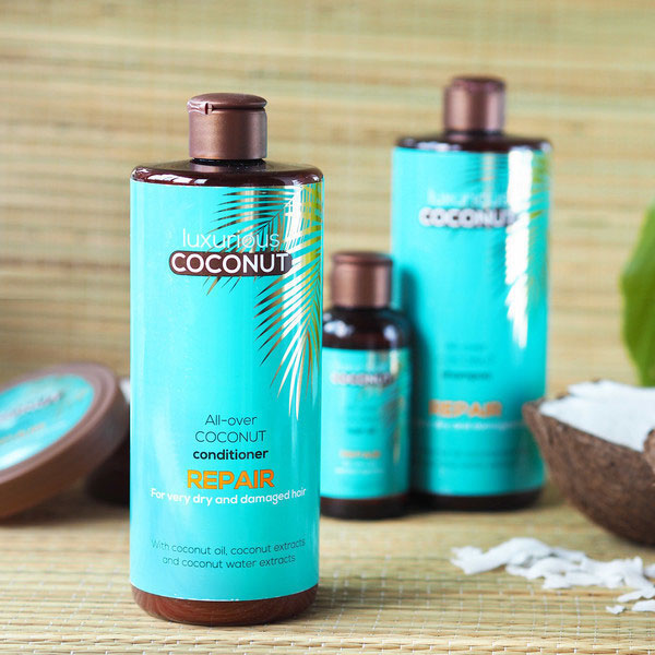 Balzam za kosu od kokosa Luxurius Coconut REPAIR 500ml - dodatni pogled