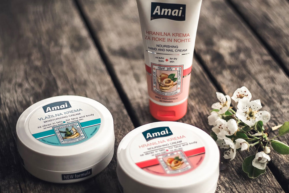 Amai Hranljiva krema za lice i telo za suvu kožu 150ml - dodatni pogled