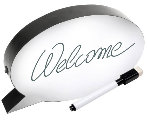 Dekorativna LED svetiljka sa površinom za pisanje WB30 - dodatni pogled