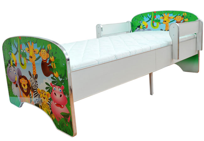 Dečiji krevet sa dušekom Green Jungle 804 - dodatni pogled