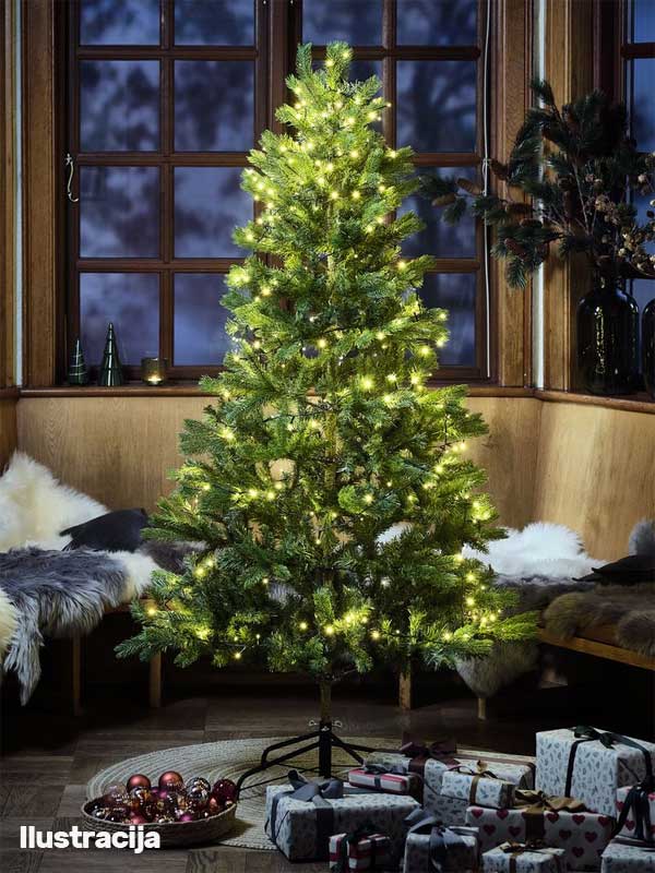 Novogodišnja Jelka Nidvud 180cm - dodatni pogled