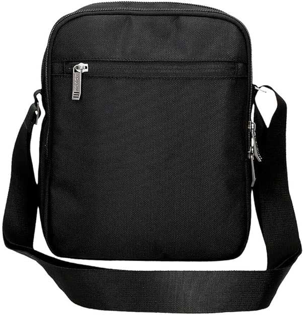 Muška torbica 27cm sa pregradom za tablet Movom Buster black 53457 - dodatni pogled