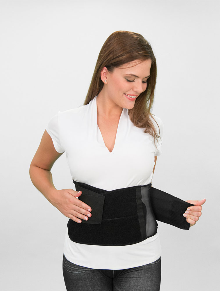 Slim n Lift pojas za oblikovanje struka crni XL - dodatni pogled