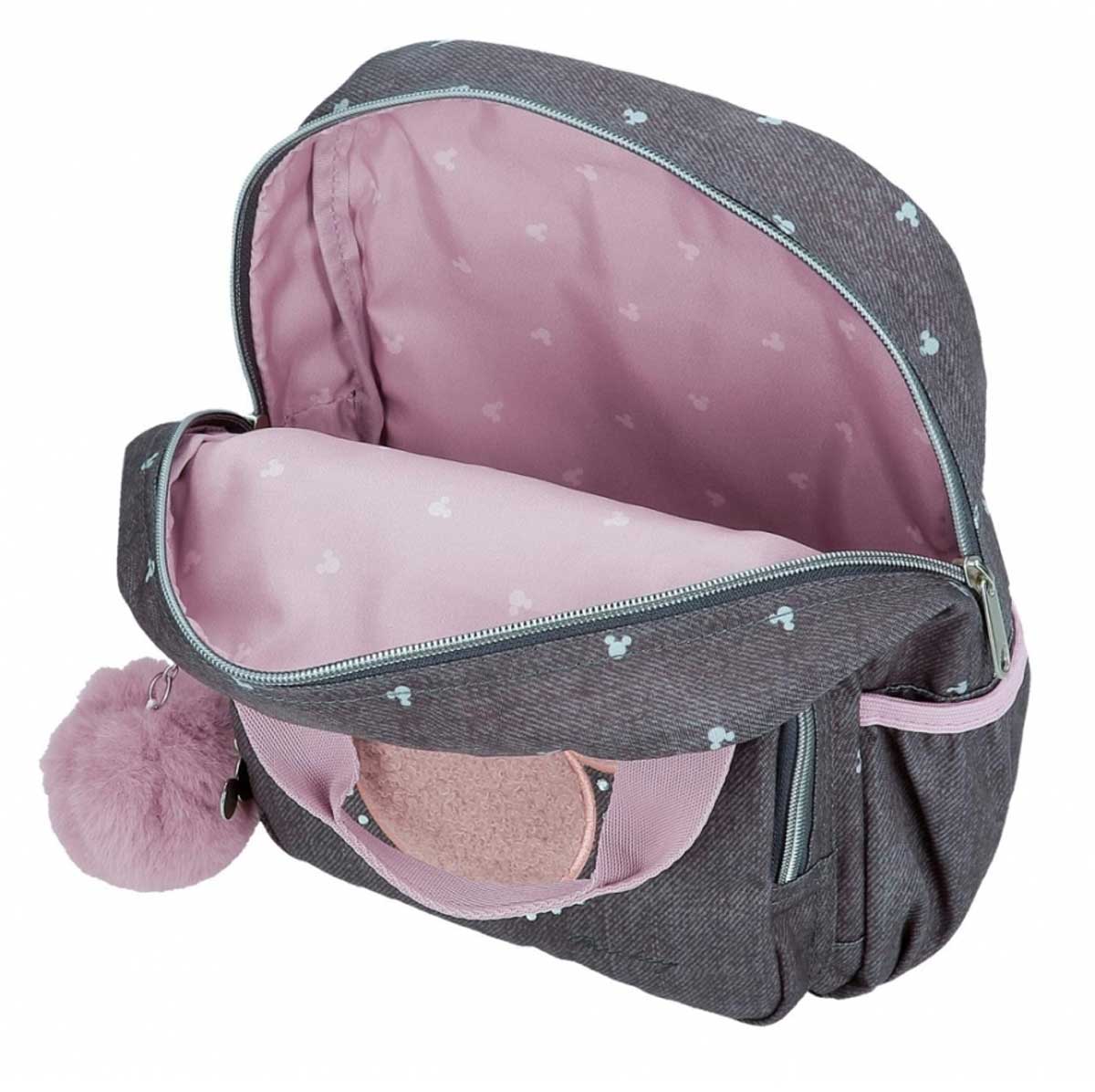 Ranac 28cm za devojčice i devojke Disney Mickey Studs 38222 - dodatni pogled