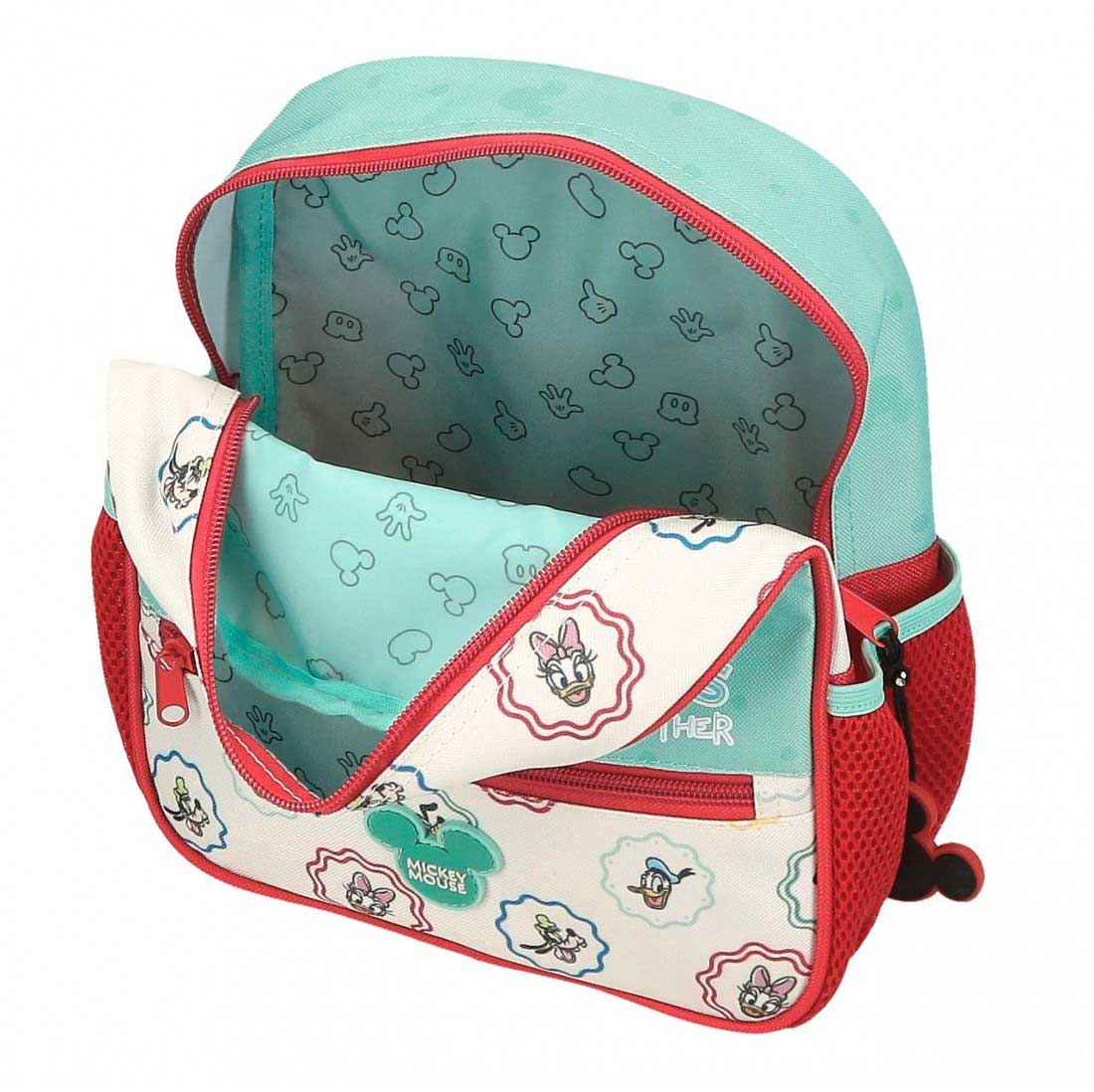 Ranac za vrtić 25cm Disney Mickey Best friends together 29721 - dodatni pogled