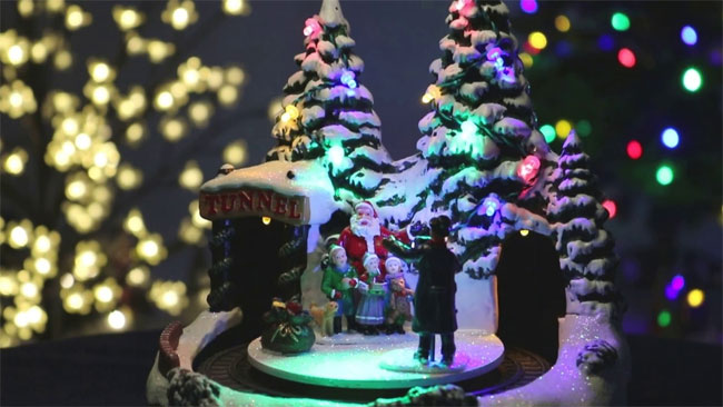 Novogodišnja svetleća LED diorama DRM8 - dodatni pogled