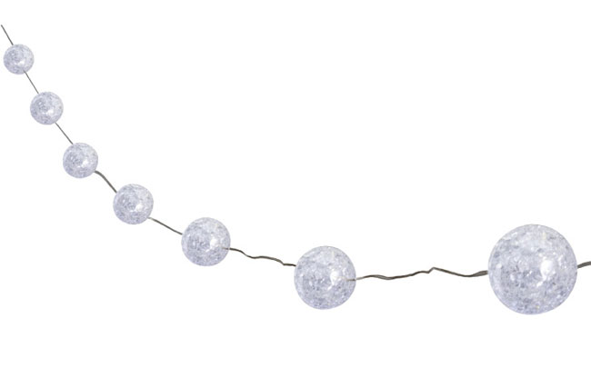 Novogodišnje lampice na baterije 10 LED MLB10/WH - dodatni pogled