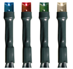 Novogodišnje lampice za jelku sa 50 višebojnih LED dioda KII50/M - dodatni pogled