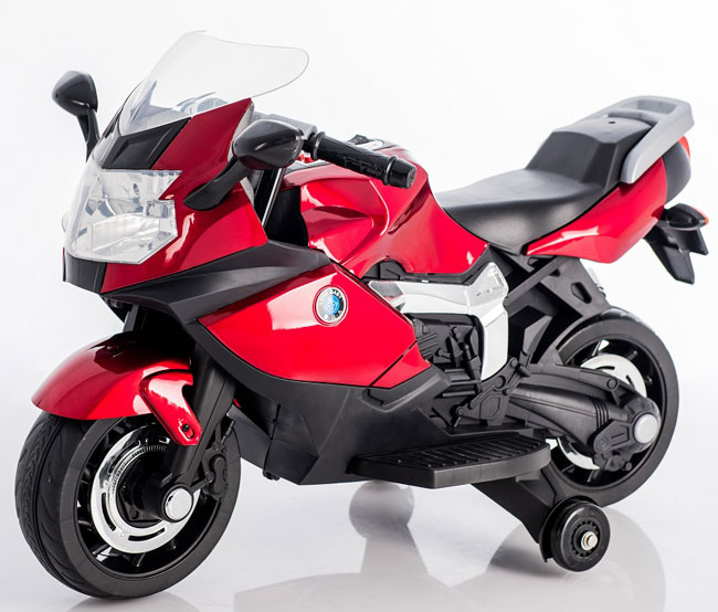 Dečiji motor na akumulator S Crveni - dodatni pogled