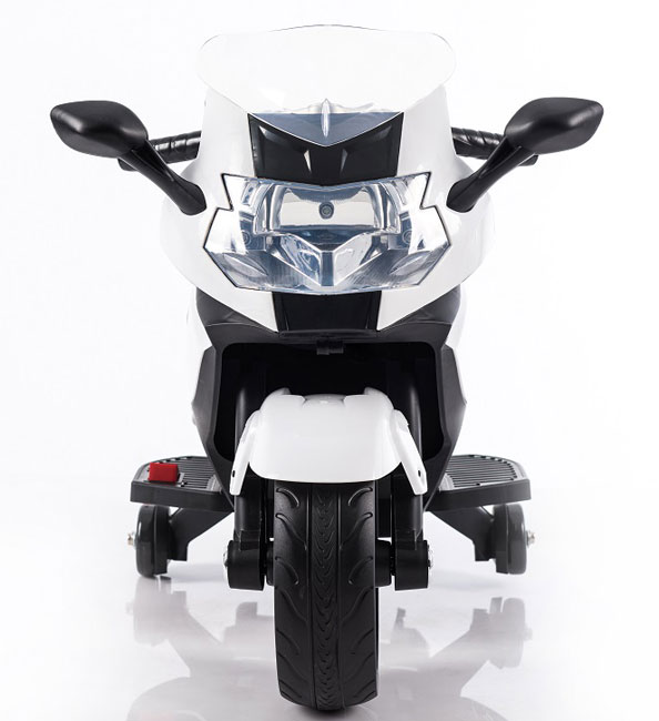 Dečiji motor na akumulator S Beli - dodatni pogled