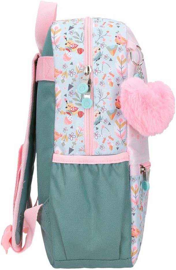 Ranac za vrtić ili modni ranac za devojčice 32cm Enso Tropical Love 96423 - dodatni pogled