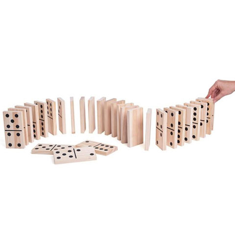 Woodyland Društvena igra Velike domine 91413 - dodatni pogled