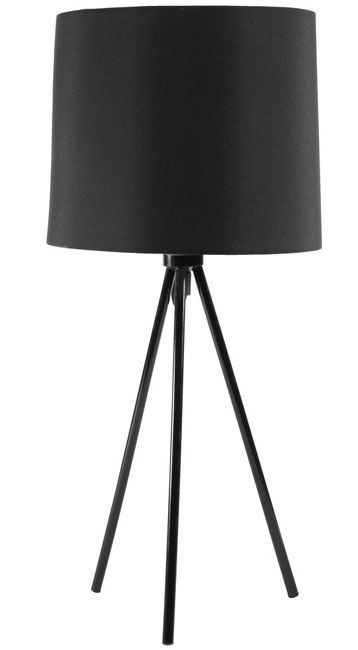 Stona lampa Herluf Black - dodatni pogled