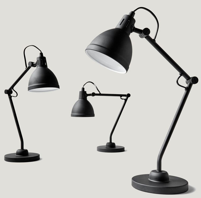 Stona lampa Patrick Black - dodatni pogled