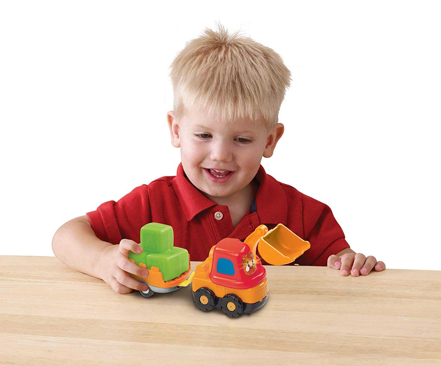 VTECH Igračka BAGER SA PRIKOLICOM Toot-Toot Drivers Digger with Trailer - dodatni pogled