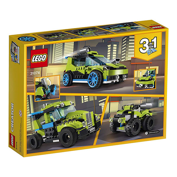 LEGO® Creator Kocke 3u1 - Rocket Rally Car 31074 - dodatni pogled