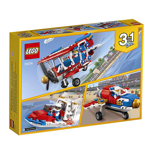 LEGO® Creator Kocke 3u1 - Daredevil Stunt Plane 31076 - dodatni pogled