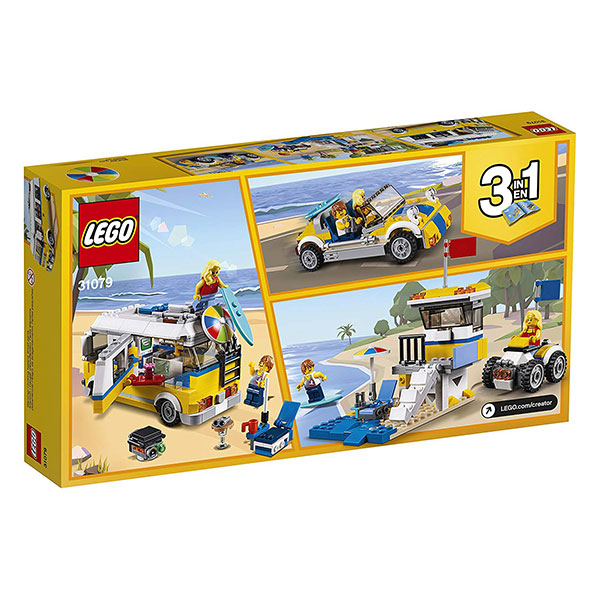 LEGO® Creator Kocke 3u1 - Surferski kamper 31079 - dodatni pogled