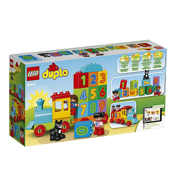 LEGO® DUPLO® Kocke - Voz sa brojevima 10847 - dodatni pogled