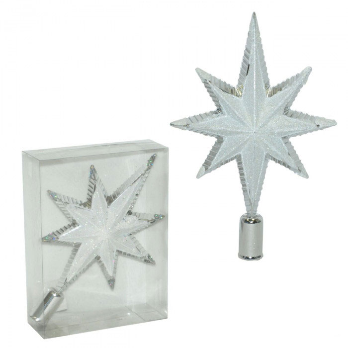 Vrh Za Jelku Zvezda 3D 28 cm - dodatni pogled