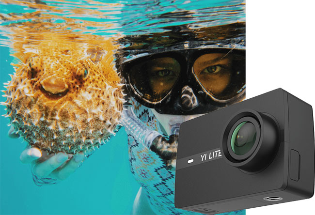 Akciona kamera sa vodootpornim kućištem Yi Lite J11/YAS.1117 - dodatni pogled