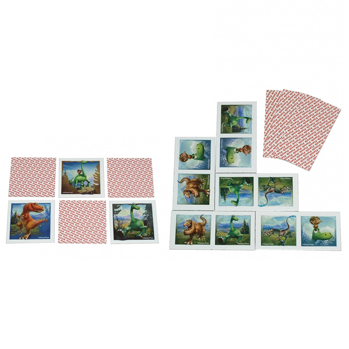 Piatnik igra memorije i domine Dobri Dinosaurus - dodatni pogled