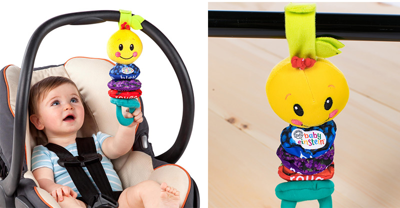 KIDS II Baby Einstein Igračka GUSENICA Carry Along Caterpillar - dodatni pogled