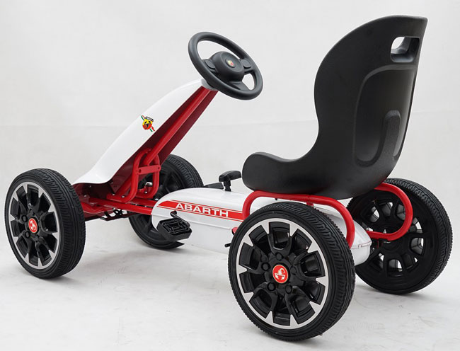 Dečiji Karting na pedale 1 Beli - dodatni pogled