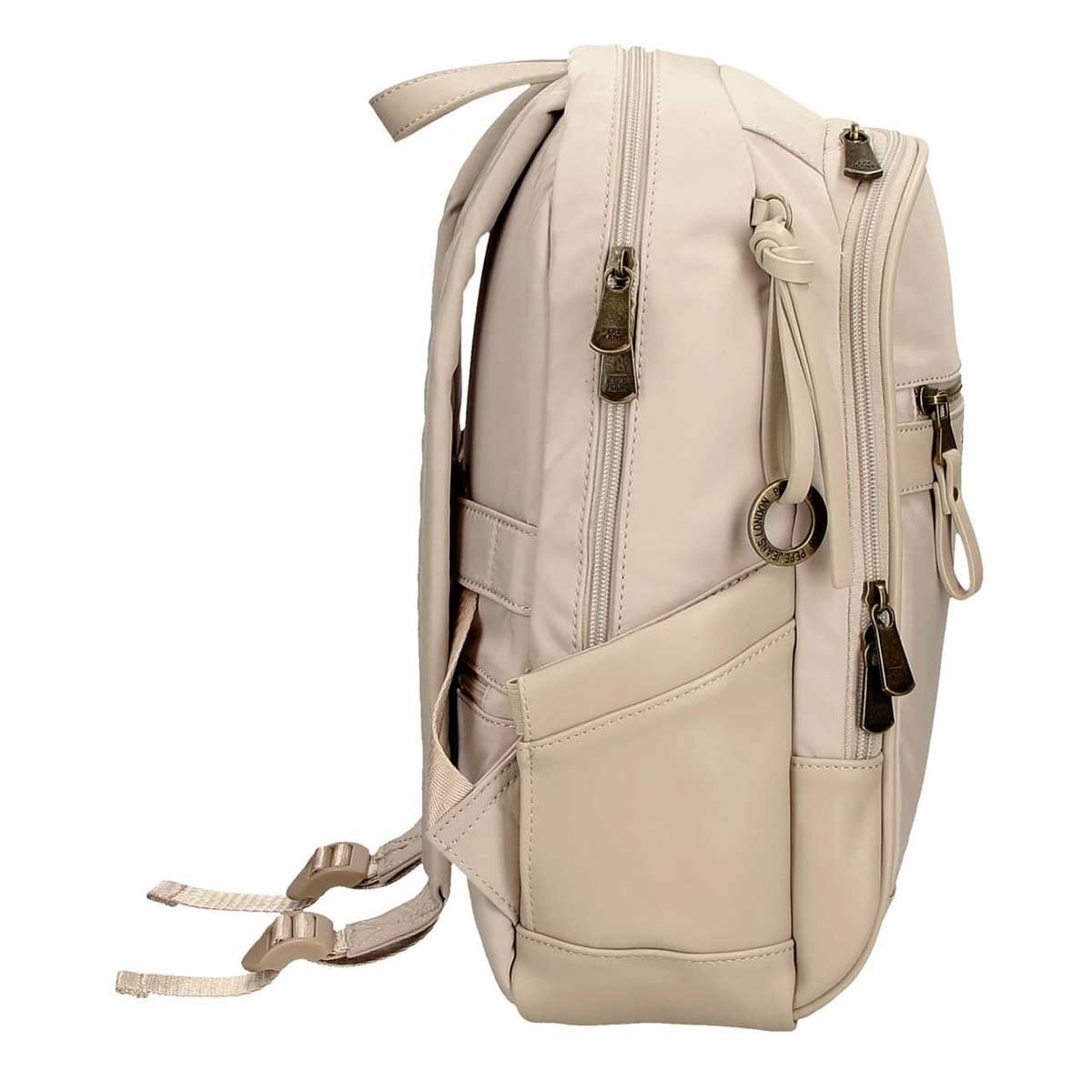 Ranac 37cm Pepe Jeans Morgan beige 79221 - dodatni pogled