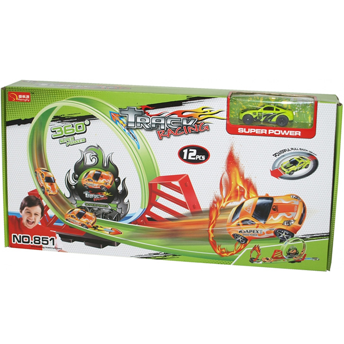 Trkačka staza sa lupingom i skakaonicom - dodatni pogled