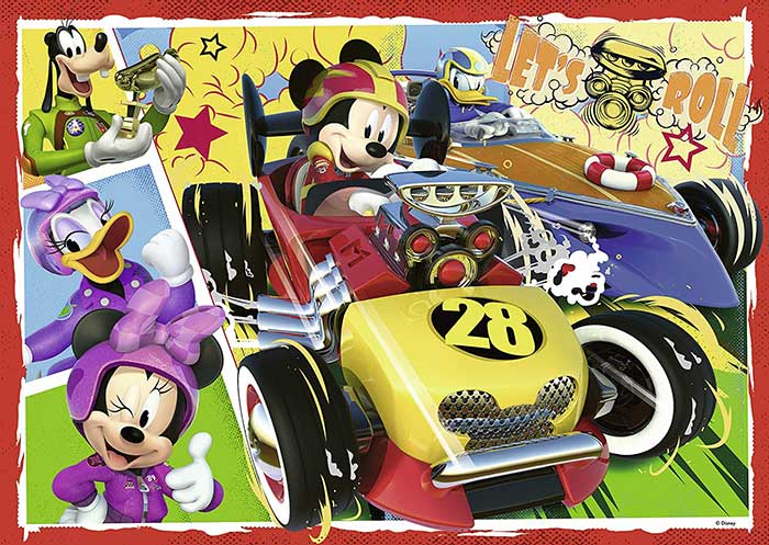 Ravensburger Slagalica 24 dela - Mickey Road Racers 05331 - dodatni pogled