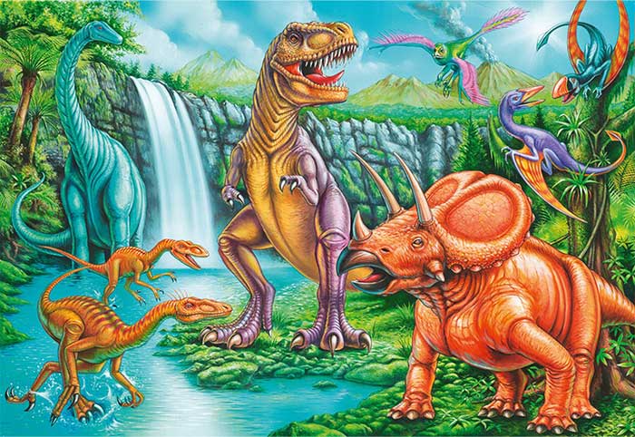 Ravensburger Velike podne puzle  - Dinosaurusi 05541 - dodatni pogled